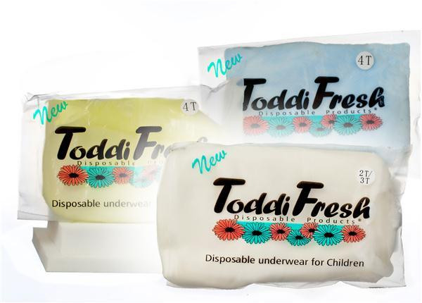 MacGill  Toddi Fresh Disposable Underwear, Size 4T