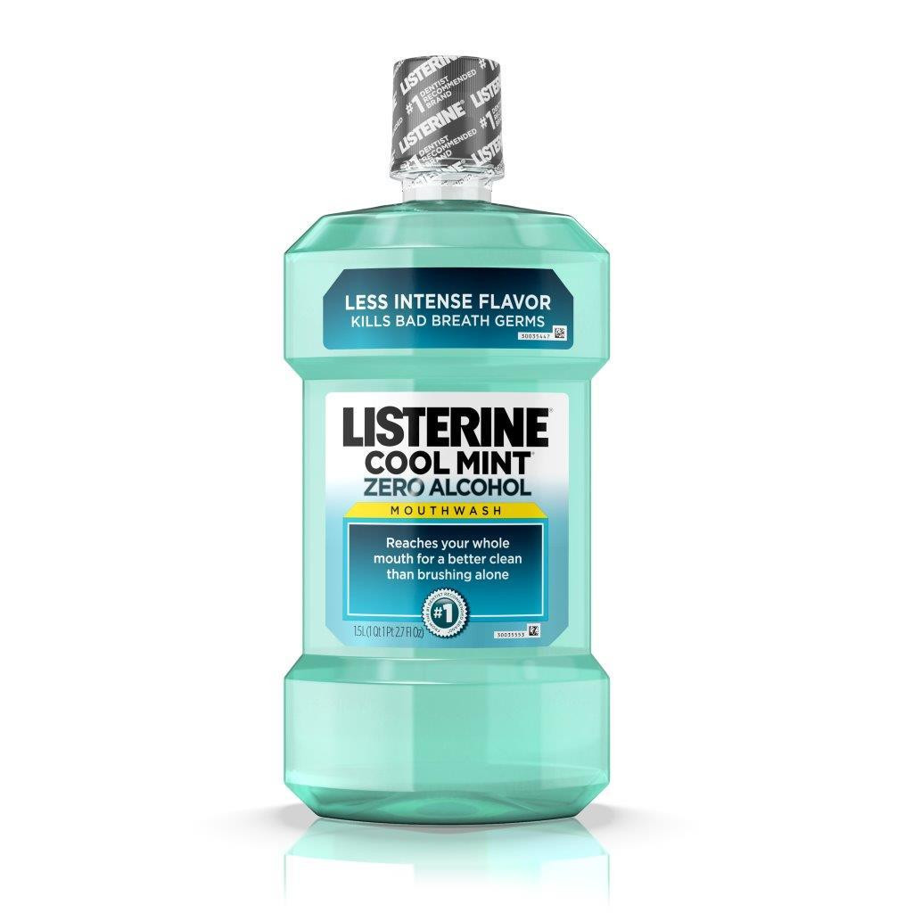 Listerine Antiseptic Mouthwash Cool Mint Gallon With Pump