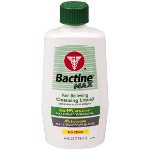 (Out of Stock) Bactine® MAX Liquid Antiseptic,  4 Oz Bottle