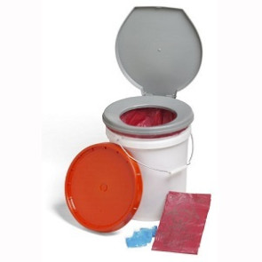 LifeSecure™ Store-A-Potty Emergency Toilet Kit