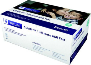 WELLlife™ COVID-19 / Influenza A&B Test, 25/box