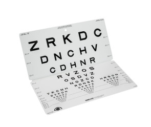 Dropship Dukal Illuminated Eye Chart. Visual Acuity Testing 10 Ft
