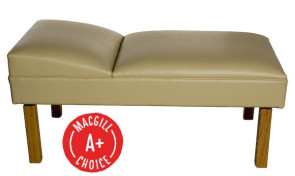 Lindsay Preschool Recovery Couch with Hardwood Legs